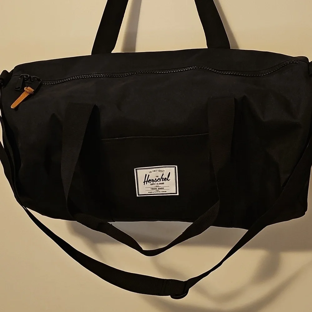 Herschel Supply Co. Brand Black Duffel Bag